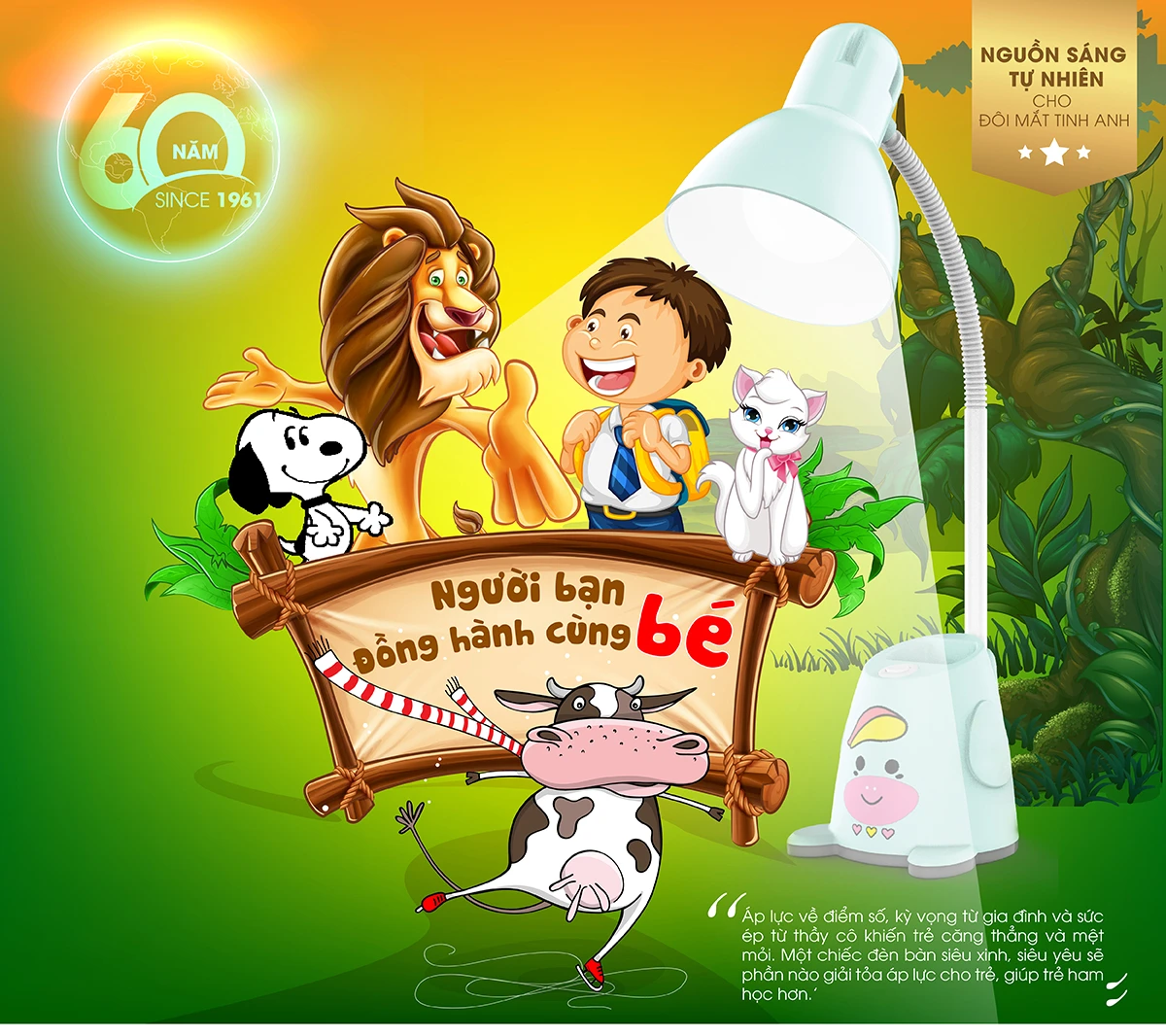 Đèn bàn LED bảo vệ thị lực RD-RL-24.V2 5W 6500K