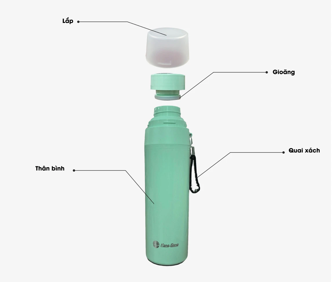 Phích cá nhân 500 ml